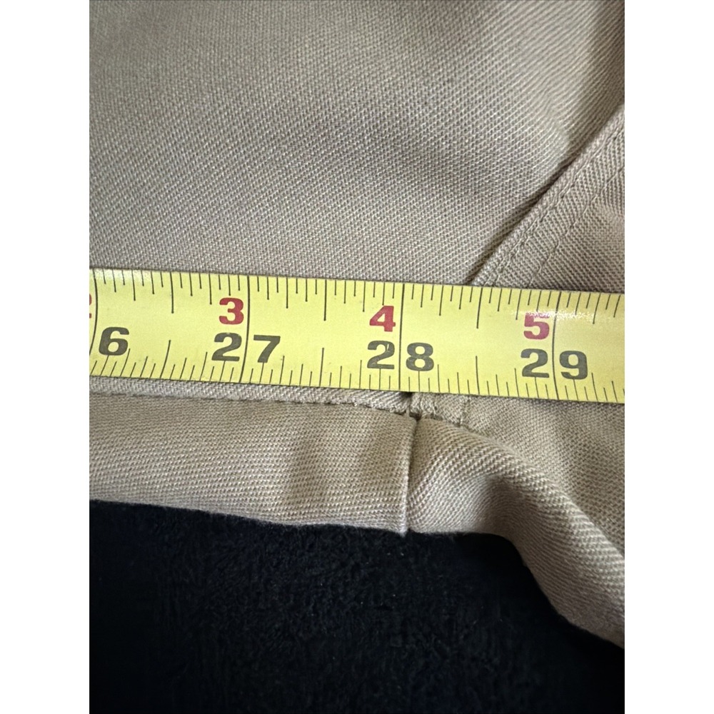 LOT off 2 DICKIES Women's 14h 28w Relaxed Double Knee Work Pants Stretch - Picture 8 of 16